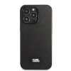 Etui Karl Lagerfeld Saffiano Plaque na iPhone 13 Pro Max - czarne