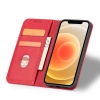 Magnet Fancy Case etui do iPhone 12 Pro Max pokrowiec portfel na karty kartę podstawka czerwony