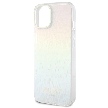 Etui Guess IML Faceted Mirror Disco Iridescent na iPhone 15 - wielokolorowe