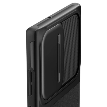 Etui Spigen Optik Armor na Samsung Galaxy S22 Ultra - czarne