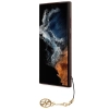 Etui Guess 4G Charms Collection na Samsung Galaxy S23 Ultra - brązowe