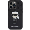 Etui Karl Lagerfeld Saffiano Monogram Ikonik na iPhone 14 Pro Max - czarne