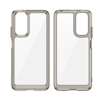 Outer Space Case etui do Xiaomi Redmi Note 11 sztywny pokrowiec z żelową ramką czerwony