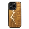Etui drewniane na iPhone 14 Pro Bewood Góry Imbuia