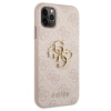 Etui Guess 4G Big Metal Logo na iPhone 11 Pro - różowe