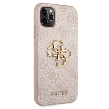 Etui Guess 4G Big Metal Logo na iPhone 11 Pro - różowe