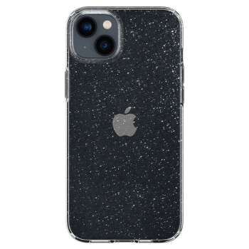 Etui Spigen Liquid Crystal na iPhone 14 - przezroczysto-brokatowe