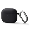 Etui Uniq Nexo na AirPods 3 + Ear Hooks Silicone - szare