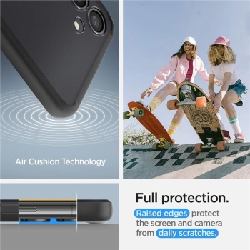 Etui Spigen Ultra Hybrid na Samsung Galaxy S24 - przezroczysto-czarne