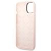 Etui Guess Silicone Triangle na iPhone 14 - różowe