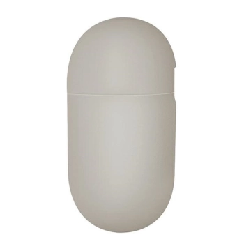 Etui Uniq Lino Silicone na AirPods 3 - beżowe