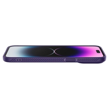 Etui Spigen Liquid Air na iPhone 14 Pro Max - fioletowe