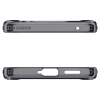 Etui Spigen Ultra Hybrid na Nothing Phone 2A - ciemnoszare (wzór Zero One)