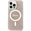 Etui Guess 4G MagSafe na iPhone 13 Pro / iPhone 13 - różowe