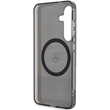 Etui Mercedes Double Layer W Red MagSafe na Samsung Galaxy S24 - czarne