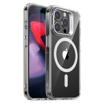 Etui ESR Classic Kickstand Halolock z MagSafe na iPhone 15 Pro - przezroczyste