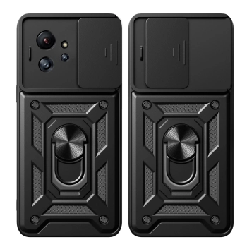 Etui pancerne Hybrid Armor Camshield do Infinix Zero Ultra z osłoną na aparat - czarne