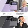 Etui Spigen Cyrill Color Brick na Samsung Galaxy Z Flip 4 - matowo-szare