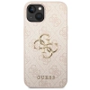 Etui Guess 4G Big Metal Logo na iPhone 14 - różowe