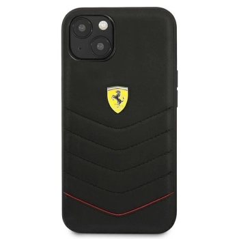 Etui Ferrari Off Track Quilted na iPhone 13 - czarne