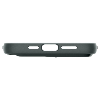 Etui Spigen Optik Armor Mag z MagSafe na iPhone 15 Pro - ciemnozielone
