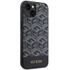 Etui Guess GCube Stripes MagSafe na iPhone 14 - czarne