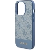 Etui Guess 4G Stripe Collection na iPhone 15 Pro - niebieskie