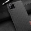 Dux Ducis Fino etui pokrowiec pokryty nylonowym materiałem Samsung Galaxy A12 / Galaxy M12 szary