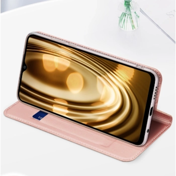 Dux Ducis Skin Pro etui Xiaomi Poco C40 pokrowiec z klapką portfel na kartę podstawka czarne