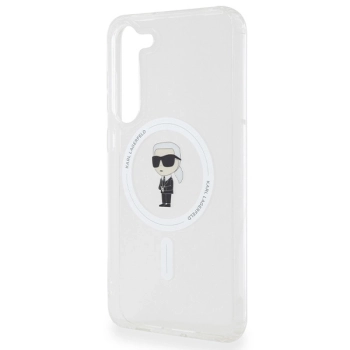 Etui Karl Lagerfeld IML Ikonik MagSafe na Samsung Galaxy S24+ - przezroczyste