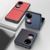 Dux Ducis Fino etui pokrowiec pokryty nylonowym materiałem Huawei P50 Pocket czarny