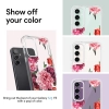 Etui Spigen Cyrill Cecile na Samsung Galaxy S23 FE - różowe róże