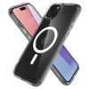 Etui Spigen Crystal Hybrid MagSafe na iPhone 15 - przezroczysto-białe