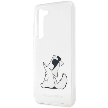 Etui Karl Lagerfeld Choupette Fun na Samsung Galaxy S23 - przezroczyste