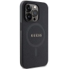Etui Guess Saffiano MagSafe na iPhone 14 Pro Max - czarne