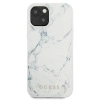Etui Guess Marble Collection na iPhone 13 mini - białe