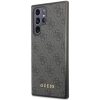 Etui Guess 4G Metal Gold Logo na Samsung Galaxy S23 Ultra - szare