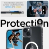 Etui Spigen Ultra Hybrid Mag z MagSafe na iPhone 14 - przezroczysto-białe