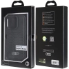 Etui Audi Synthetic Leather z MagSafe na iPhone 13 Pro / 13 - czarne