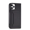Magnet Card Case etui do iPhone 12 pokrowiec portfel na karty kartę podstawka czarny