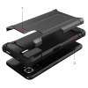 Hybrid Armor pancerne hybrydowe etui pokrowiec Xiaomi Redmi Note 11 Pro+ 5G (China) / 11 Pro 5G (China) / Mi11i HyperCharge / Poco X4 NFC 5G czarny