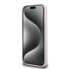 Etui Karl Lagerfeld Silicone Karl&Choupette MagSafe na iPhone 15 Pro - różowe