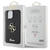 Etui Guess Glitter Script Big 4G na iPhone 13 Pro Max - czarne