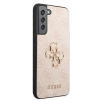 Etui Guess 4G Big Metal Logo na Samsung Galaxy S22+ - różowe