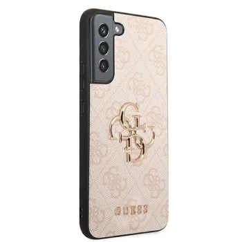 Etui Guess 4G Big Metal Logo na Samsung Galaxy S22+ - różowe
