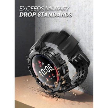 Etui Supcase Unicorn Beetle Pro na Samsung Galaxy Watch 5 Pro (45mm) - czarne