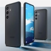 Etui Spigen Ultra Hybrid na Samsung Galaxy S24 - przezroczysto-czarne