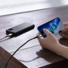 Baseus Adaman powerbank z szybkim ładowaniem 20000mAh 22.5W + kabel USB C 3A 0.3m czarny