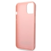 Etui Karl Lagerfeld 3D Monogram na iPhone 14 Plus - różowe