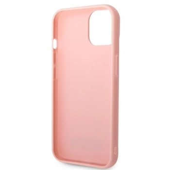 Etui Karl Lagerfeld 3D Monogram na iPhone 14 Plus - różowe